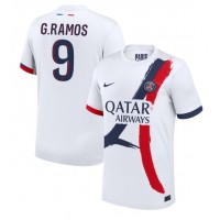 Paris Saint-Germain Goncalo Ramos #9 Fotballklær Bortedrakt 2024-25 Kortermet